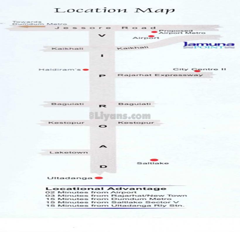 Location Map of Jamuna Point